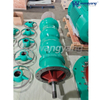 Bomba de turbina vertical con eje lineal cerrado (lubricación con aceite)