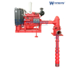 Bomba de turbina vertical con motor diésel