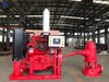 Bomba de turbina vertical impulsada por motor para extinción de incendios